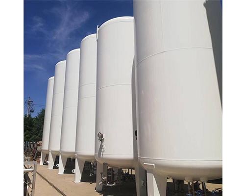  Low temperature oxygen, nitrogen and argon storage tank