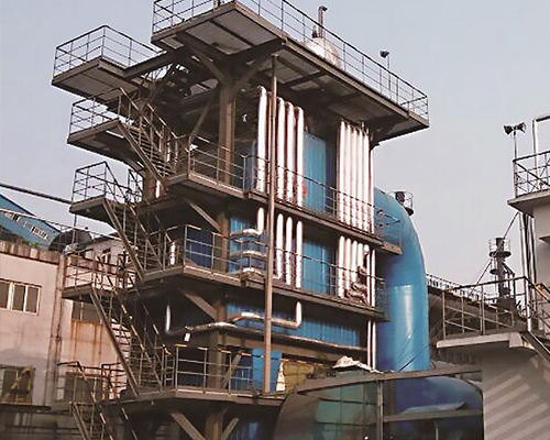  Waste heat recovery boiler of power plant brick factory