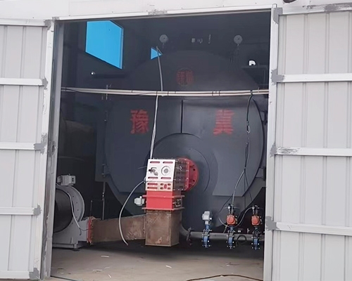  The 8t biogas boiler of Xinxiang Yanmai Food Co., Ltd. is ready for commissioning